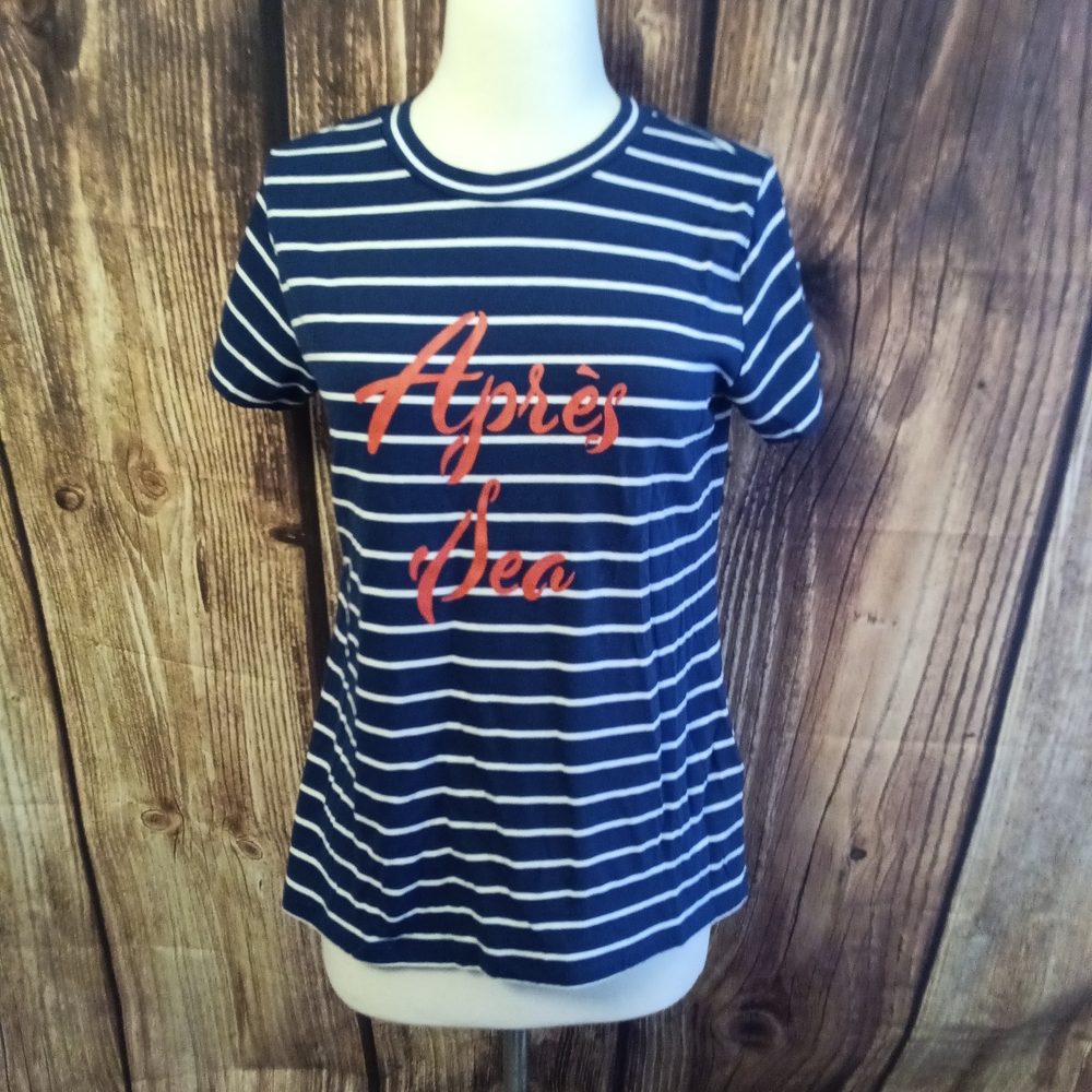 Vineyard Vines Apres Sea Top Size S Stripe